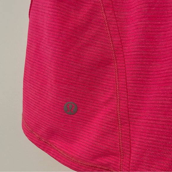 Lululemon In A Cinch Tank in Heathered Neon Pink - Picture 8 of 8